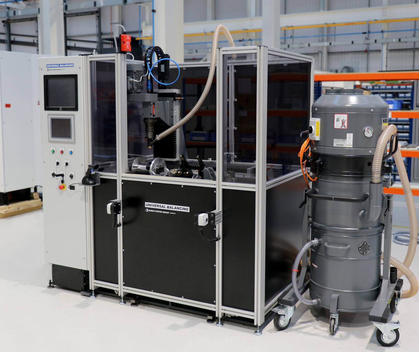 Crankshaft balancing machine