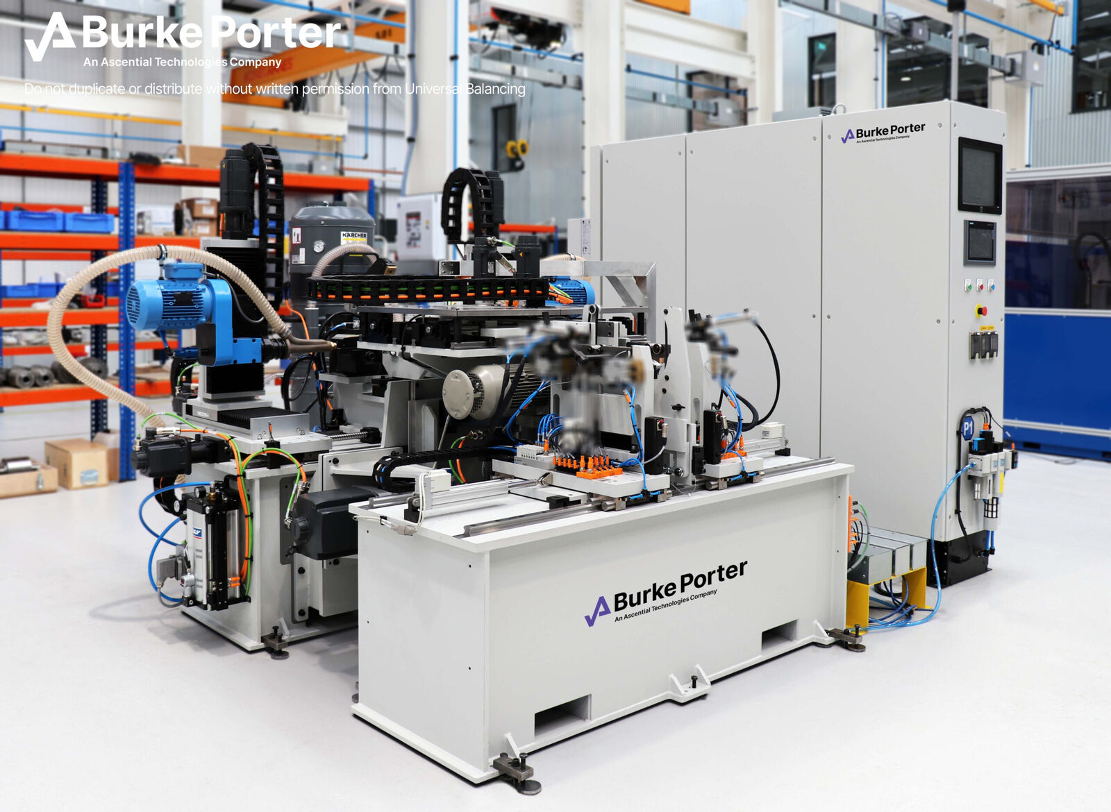 Electric motor balancing machines